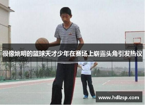 很像姚明的篮球天才少年在赛场上崭露头角引发热议